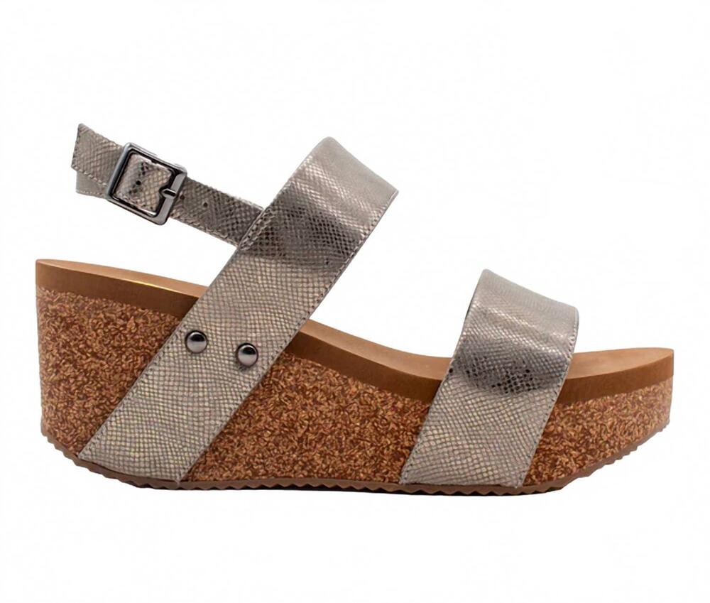 NEW VERY VOLATILE women's flirtation sandal in grey